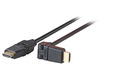 HighSpeed HDMI Anschlusskabel mit Eth. -- 360°, A-A, St.-St., 2,0m, weiß