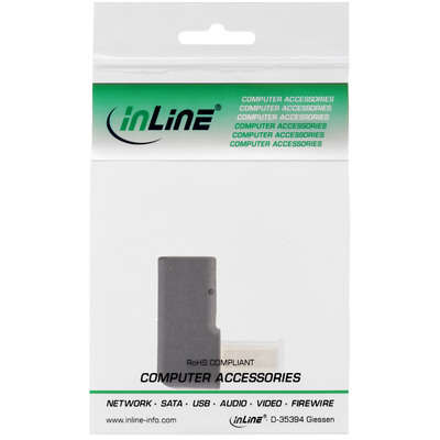 InLine® DisplayPort Adapter, DisplayPort Stecker / Buchse, nach oben gewinkelt  (Produktbild 5)