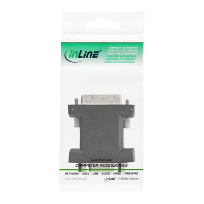 InLine® DVI-A Adapter, Analog 12+5 Stecker auf 15pol HD Buchse (VGA) (Produktbild 3)