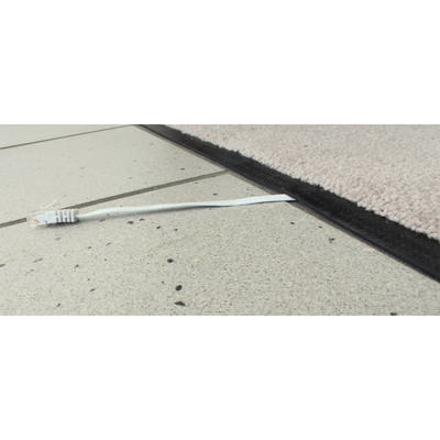 InLine® Patchkabel flach, U/UTP, Cat.6, weiß, 10m (Produktbild 2)