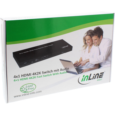 InLine® HDMI 4K2K Switch, 4-fach, mit Audio (Produktbild 3)