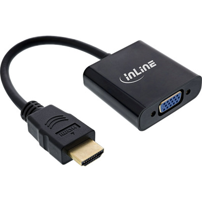 InLine® Konverter Kabel HDMI zu VGA, mit Audio (Produktbild 1)