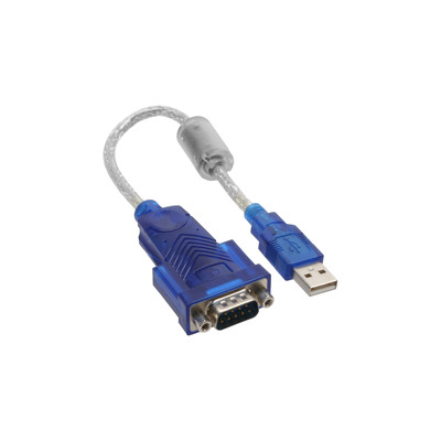 InLine® USB zu Seriell Adapterkabel Premium, Stecker A an 9pol Sub D Stecker (Produktbild 1)