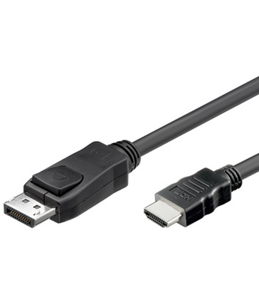Konverterkabel DisplayPort 1.1 auf HDMI -- schwarz, 3 m